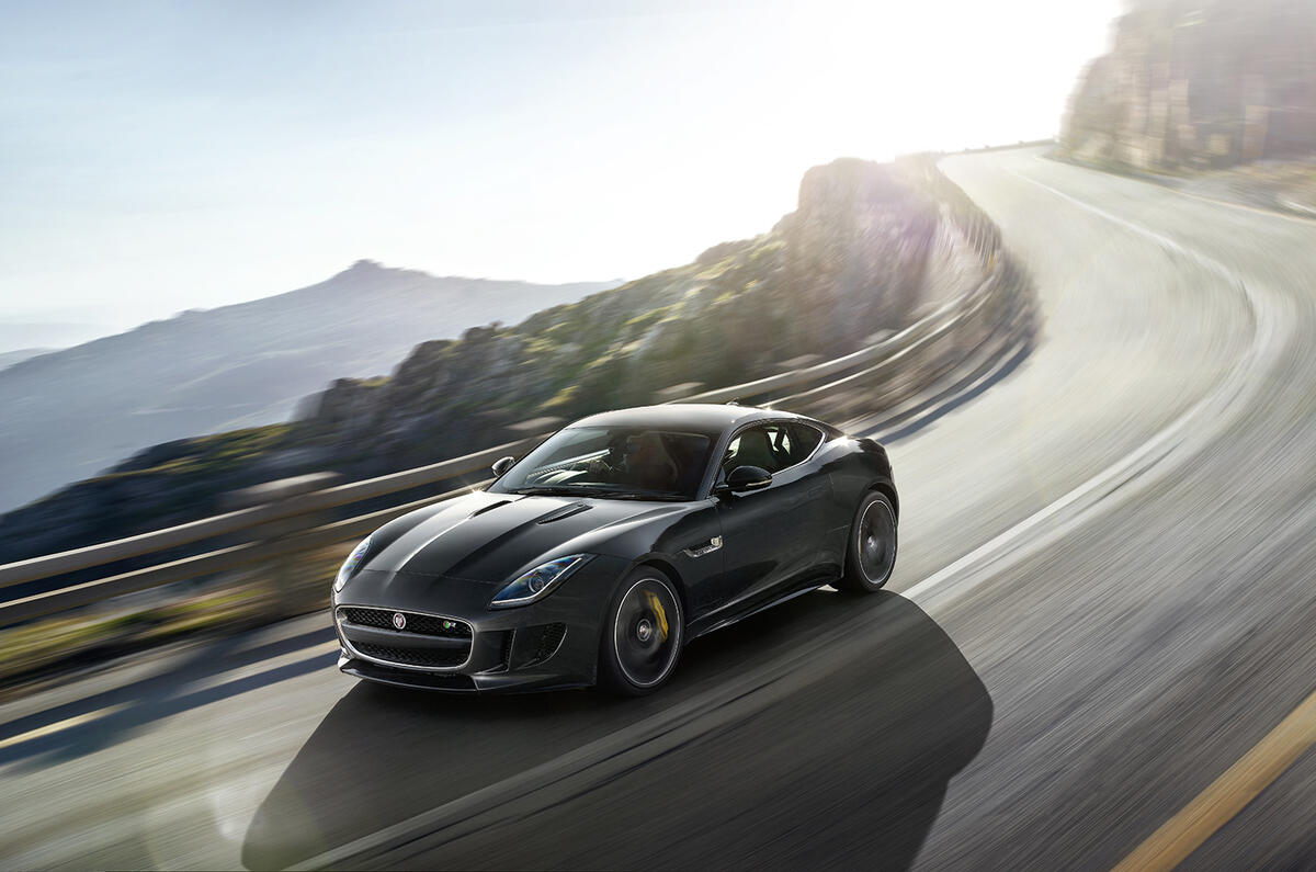 Jaguar F-type coupe revealed