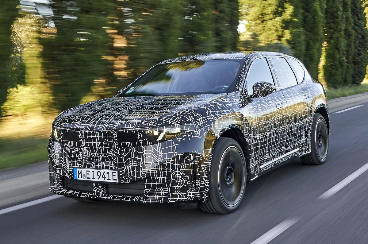 01 BMW iX3 Neue Klasse 2025 Autocar review lead driving