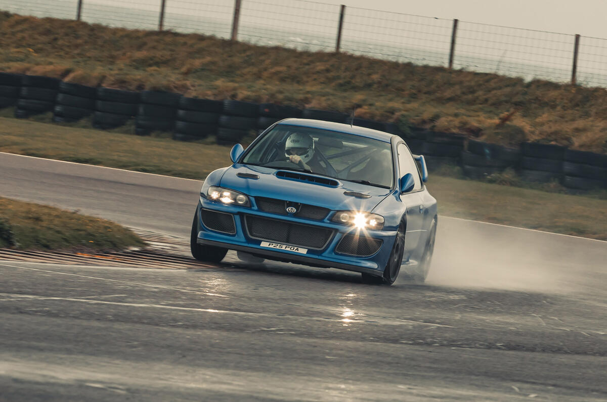 01 Prodrive P25 FD BBDC Anglesey 2023 front cornering