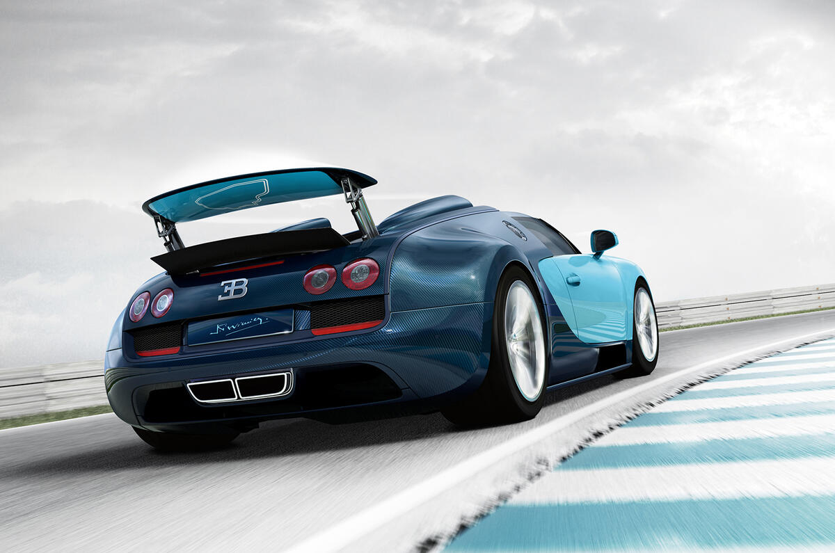 Bugatti launches six 'Legend' special editions