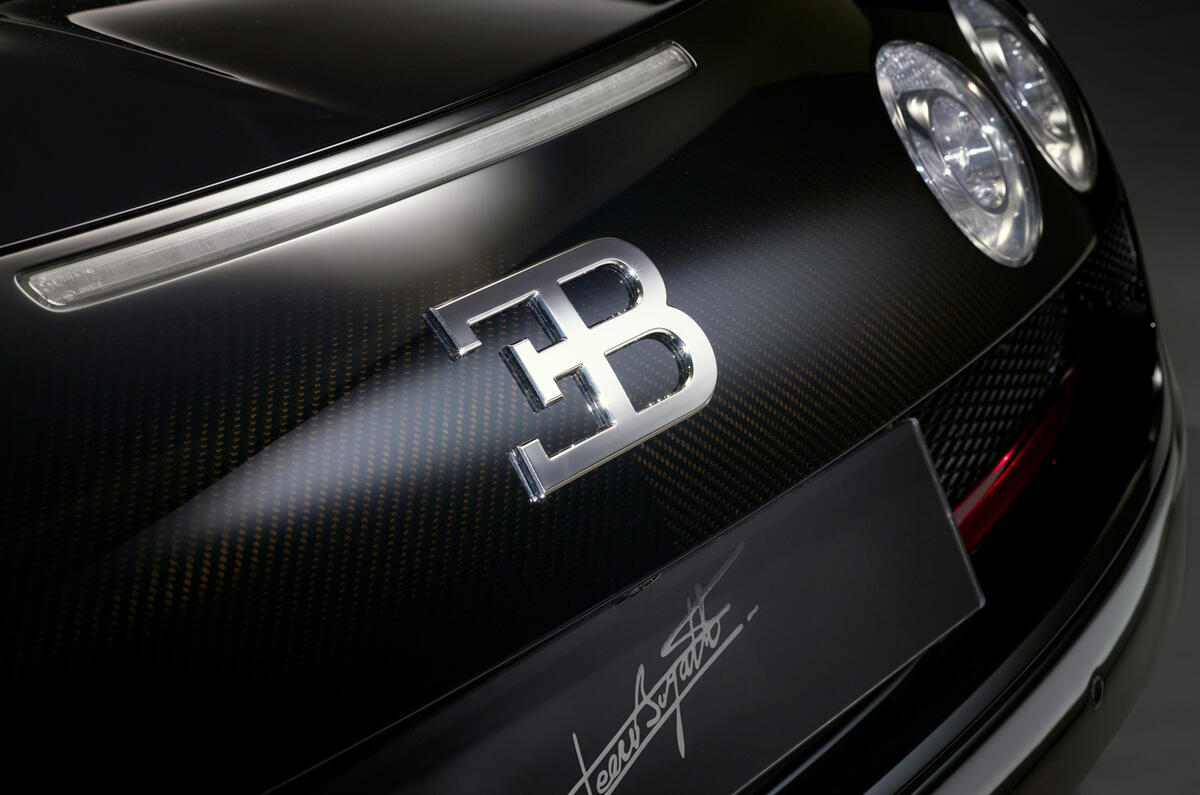 Frankfurt motor show 2013: &quot;Jean Bugatti&quot; Veyron revealed