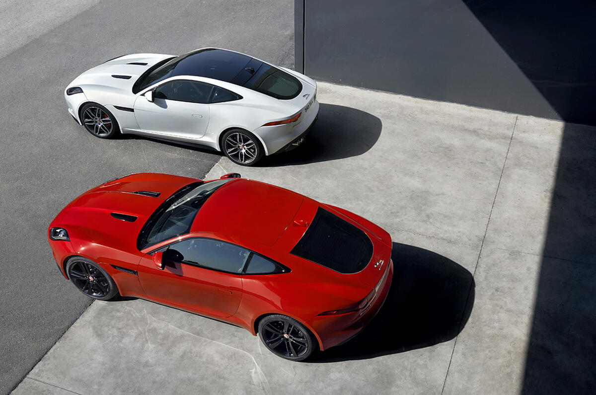 Jaguar F-type coupe revealed
