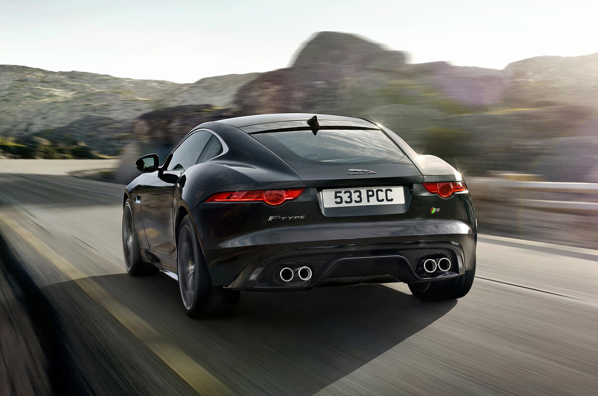 Jaguar F-type coupe revealed