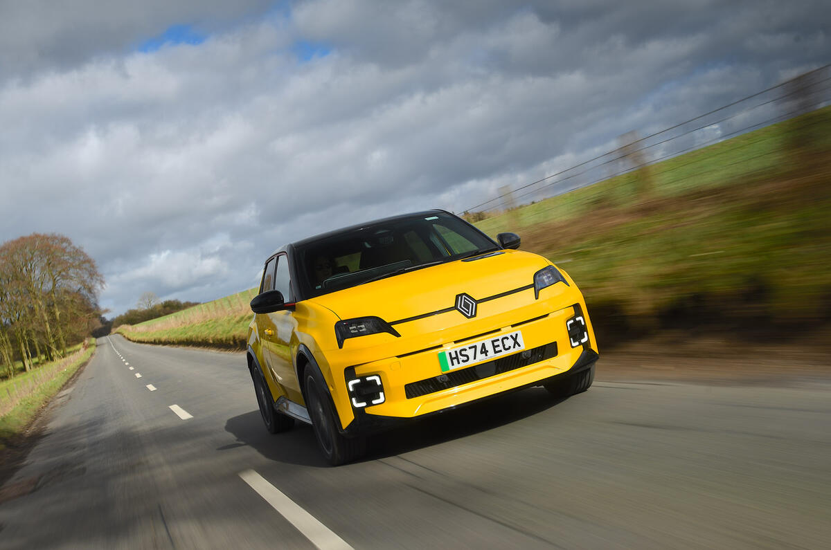 02 Renault 5 2025 road test review front driving