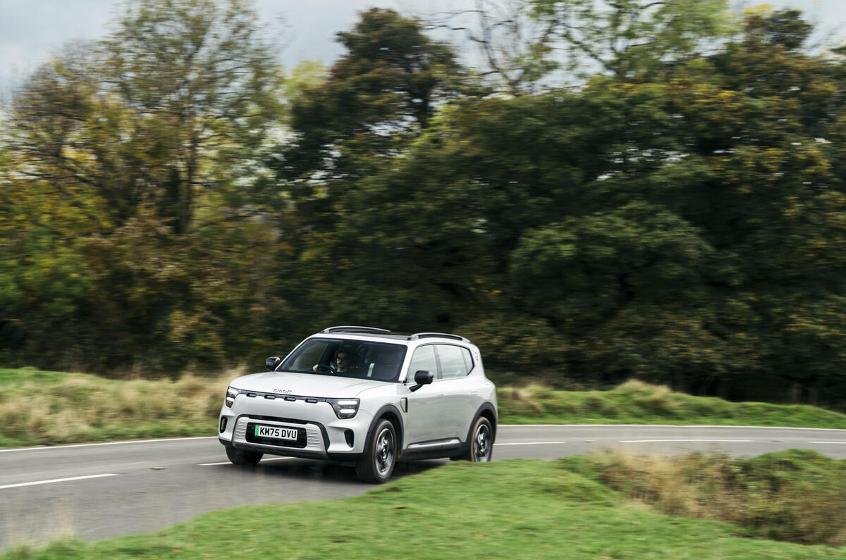 02 Smart hashtag 5 2025 Autocar review front driving