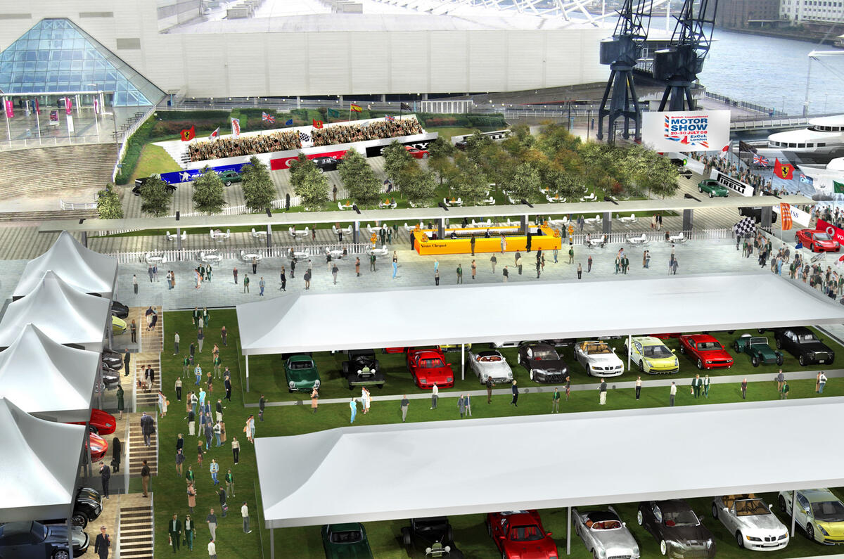 no title London motor show will return in 2016 after eight-year absence