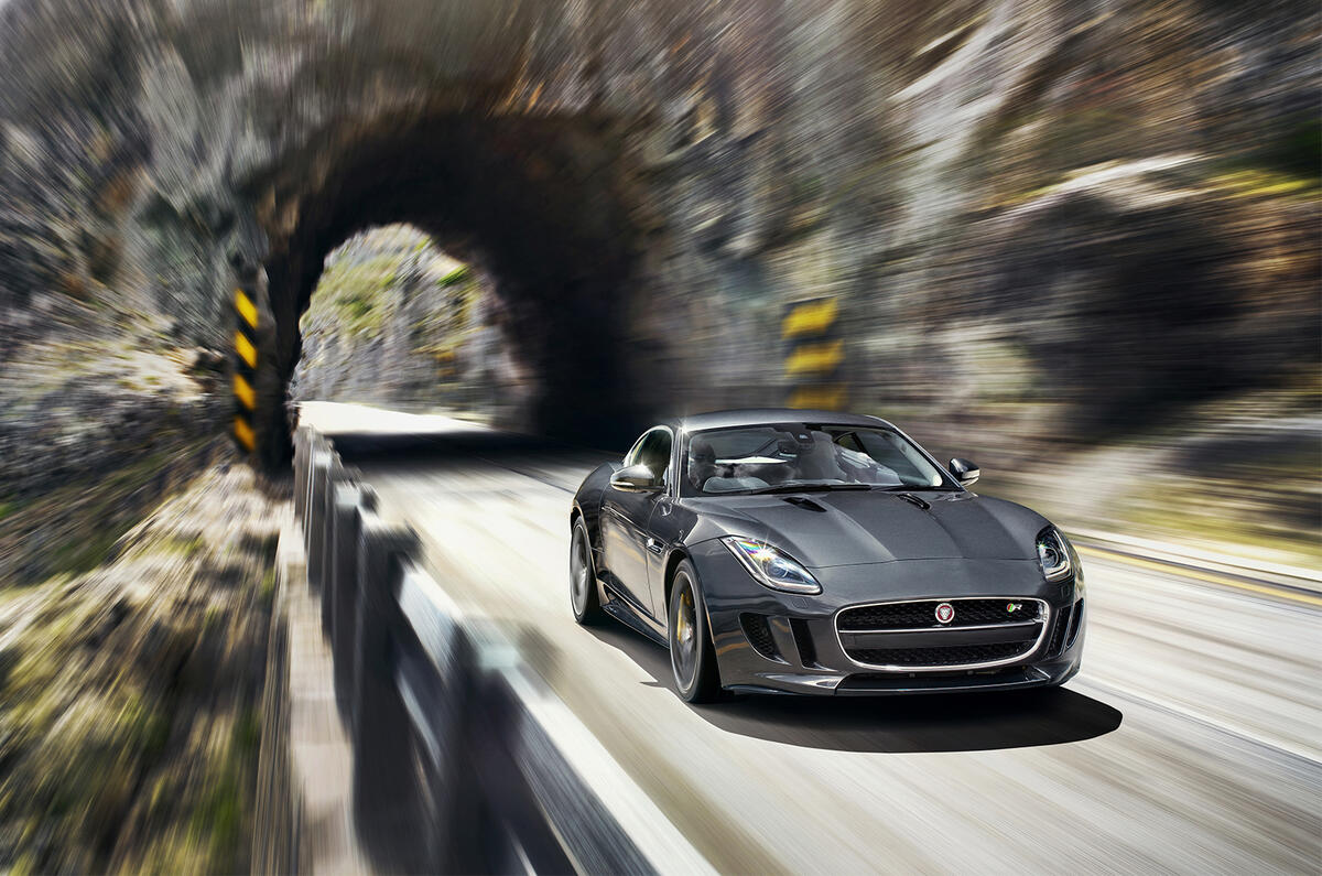 Jaguar F-type coupe revealed
