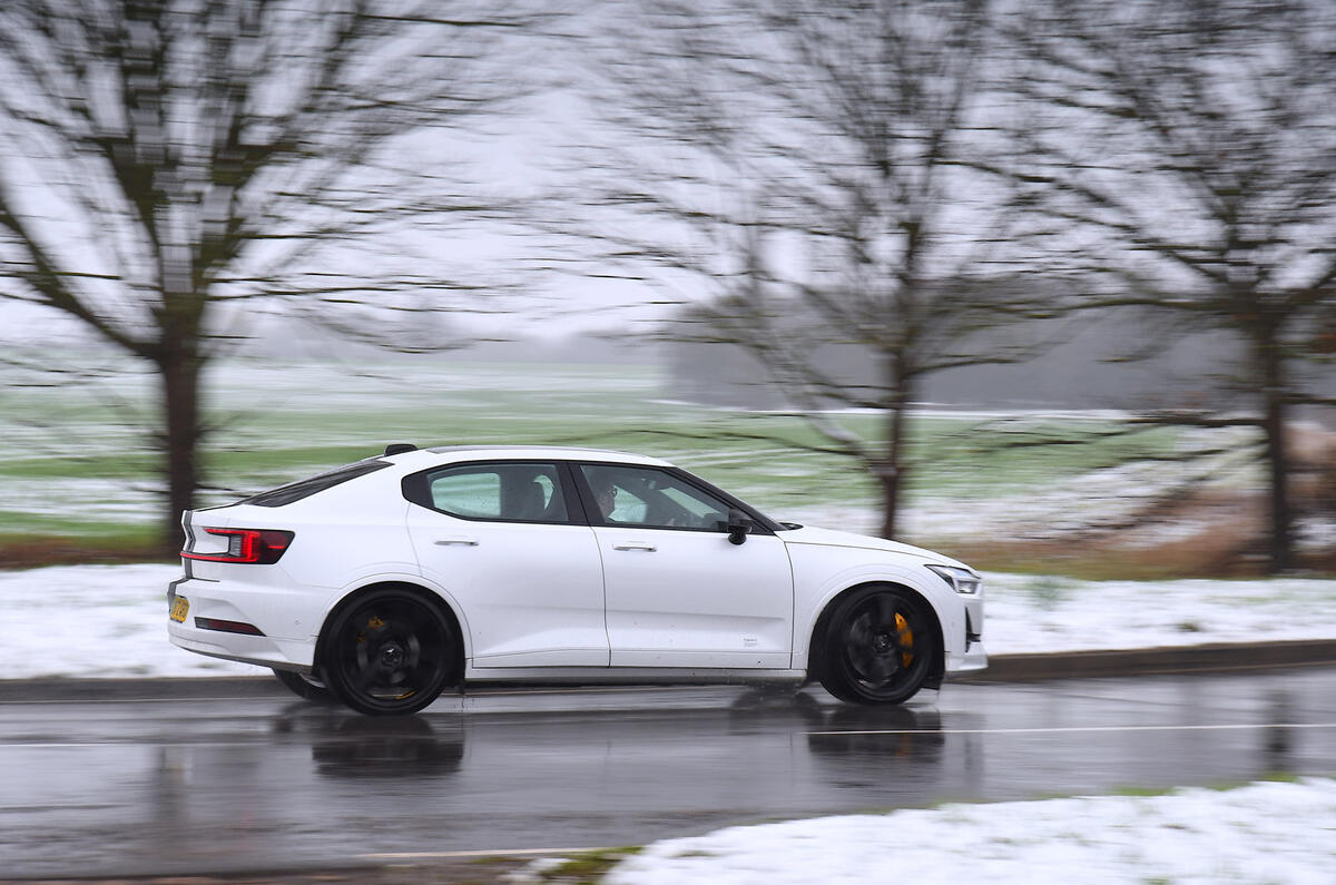 03 Polestar 2 BST Edition 270 RT 2023 side driving