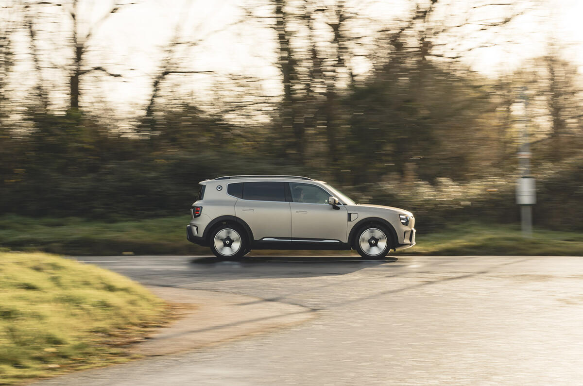 03 Smart #5 Premium 2026 Autocar road test review side driving