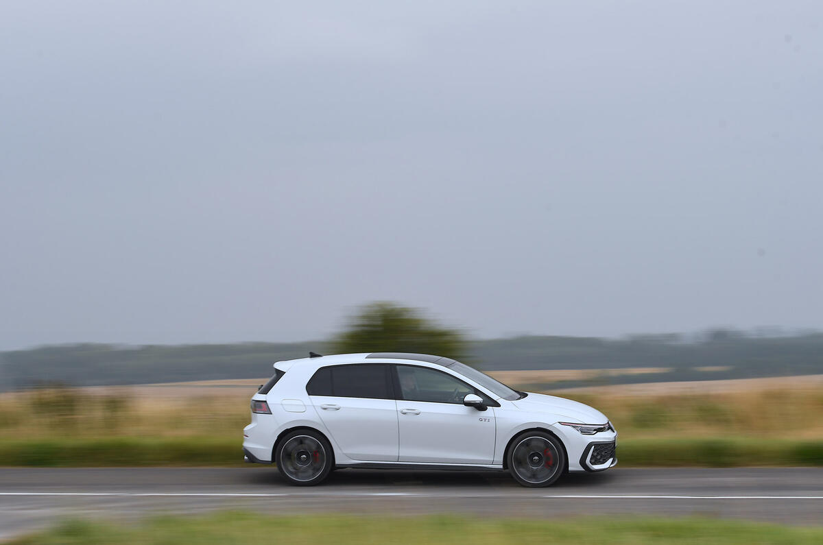 03 Volkswagen Golf GTI Mk85 2024 review side driving