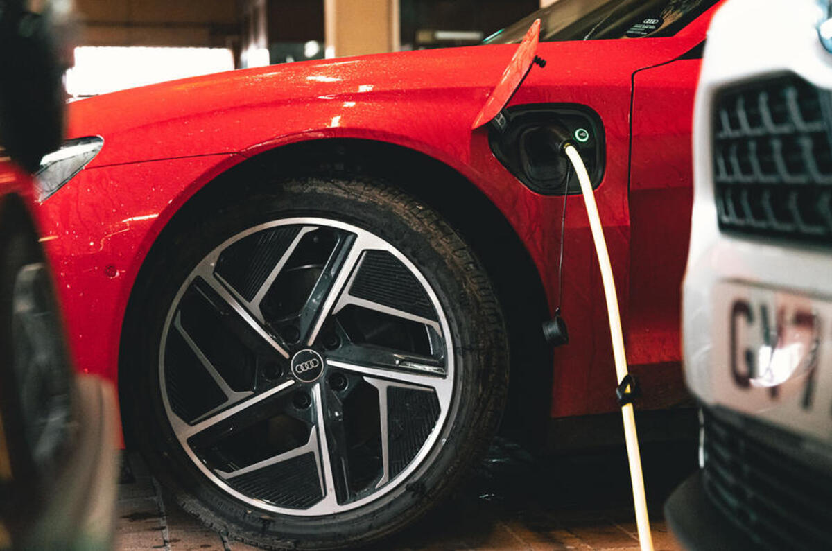 Roue de l'Audi E-tron GT