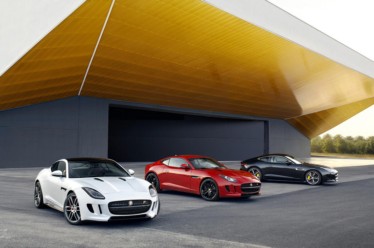 Jaguar F-type coupe revealed