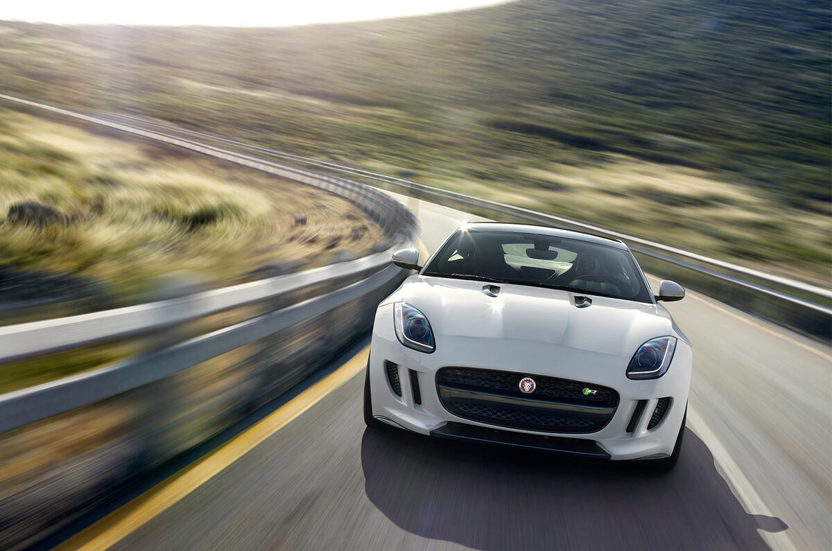 Jaguar F-type coupe revealed