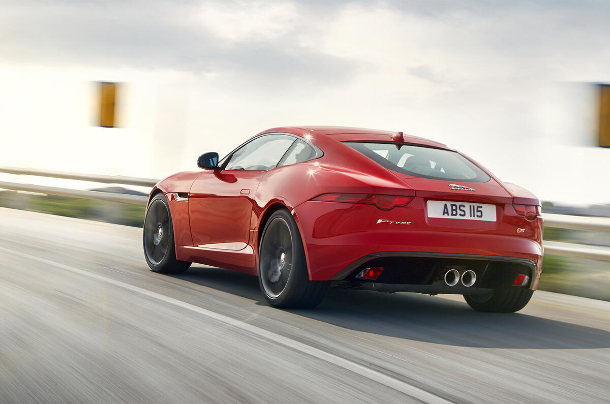 Jaguar F-type coupe revealed