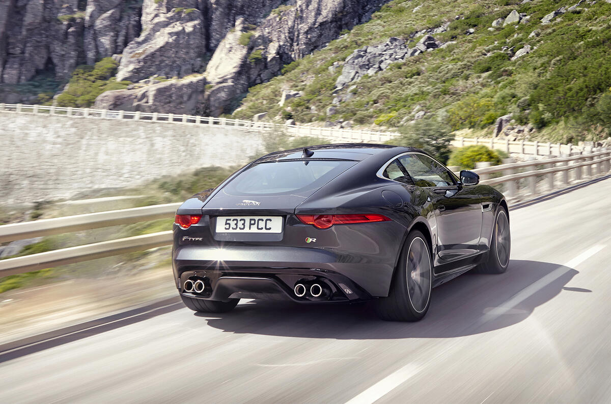 Jaguar F-type coupe revealed