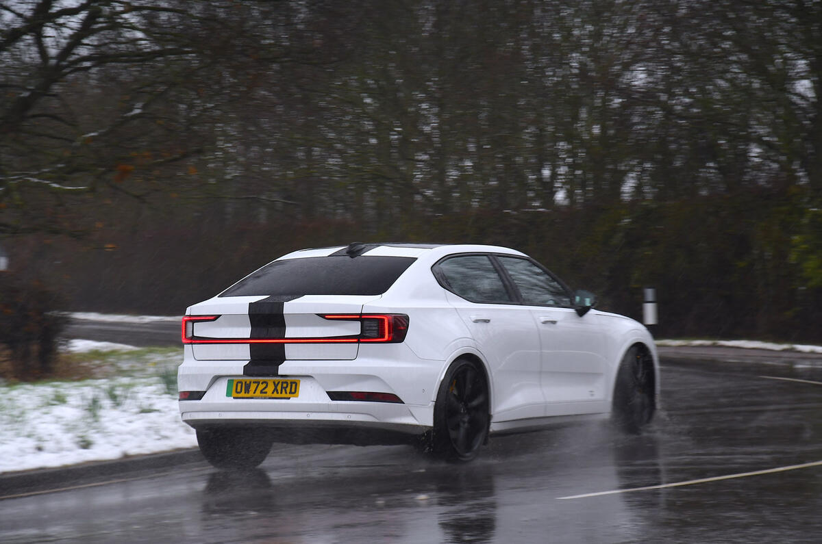04 Polestar 2 BST Edition 270 RT 2023 rear corner