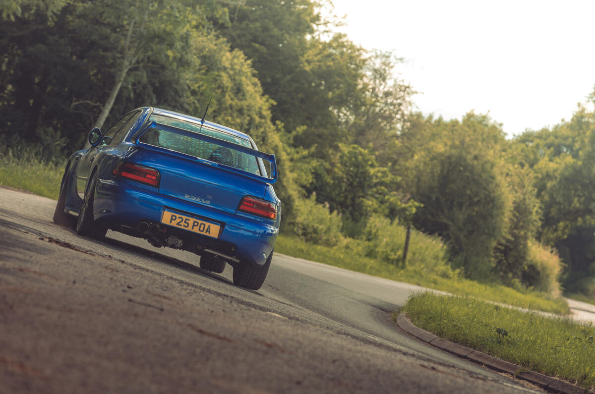 04 Prodrive P25 review 2023 rear cornering