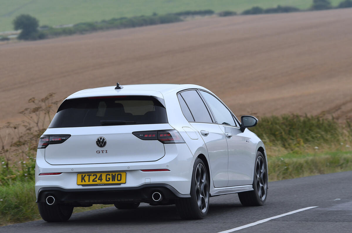 04 Volkswagen Golf GTI Mk85 2024 review rear cornering