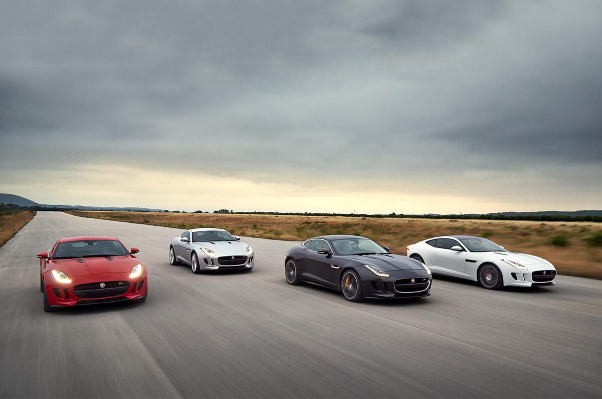 Jaguar F-type coupe revealed