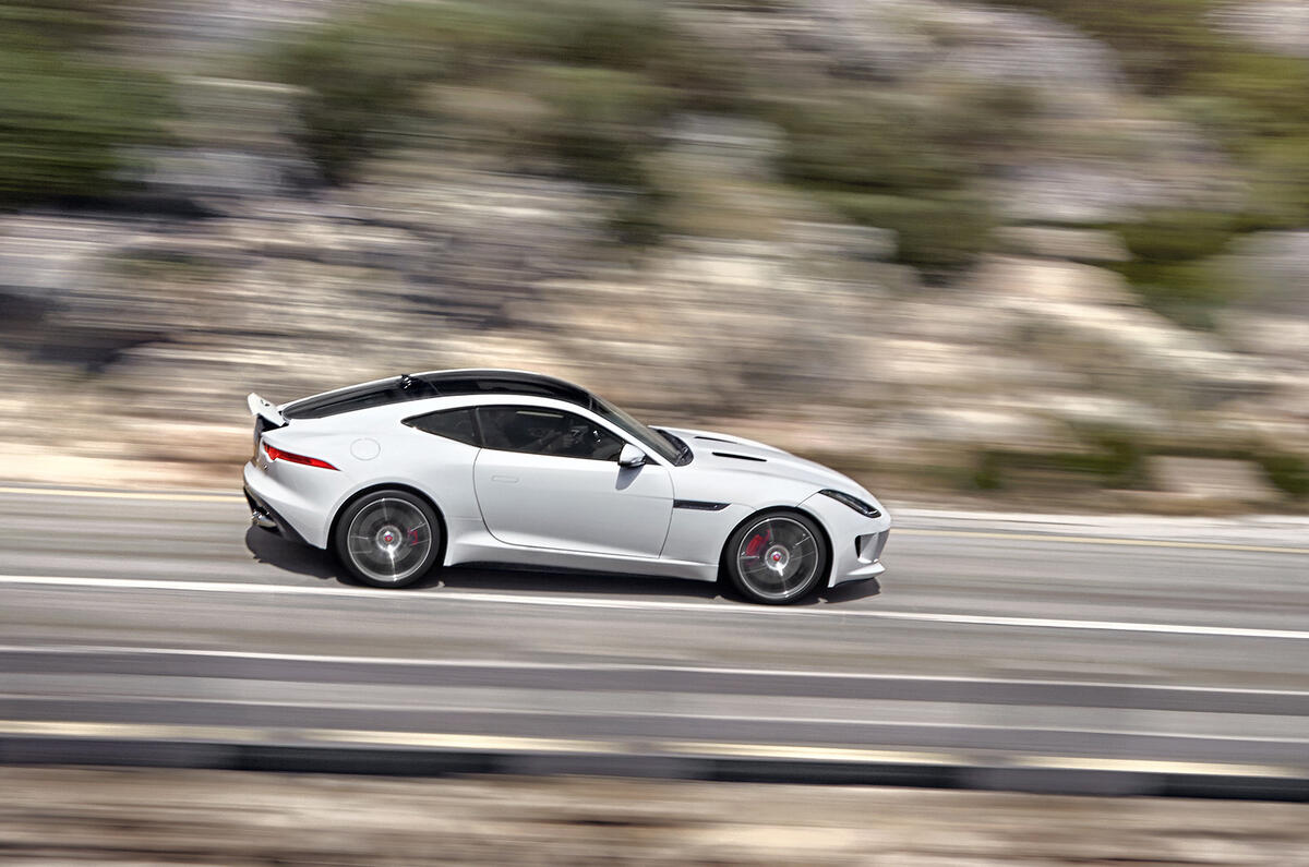 Jaguar F-type coupe revealed