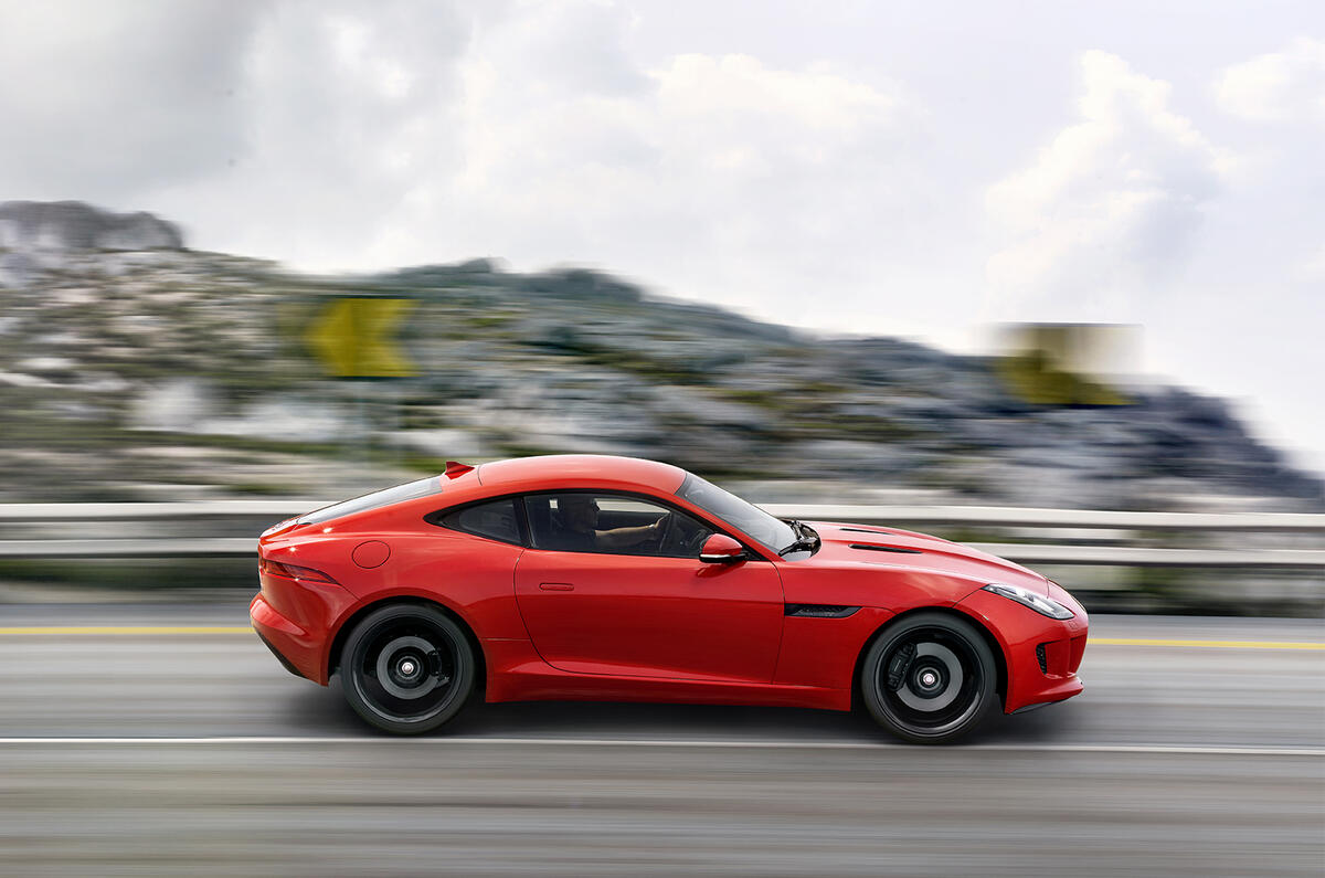 Jaguar F-type coupe revealed
