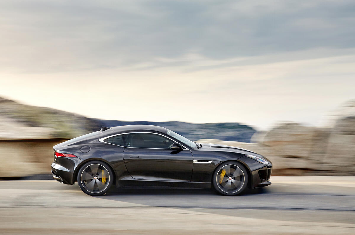 Jaguar F-type coupe revealed