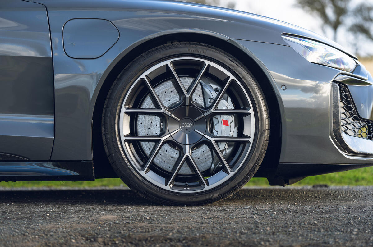 05 Audi RS E Tron GT Performance 2024 review wheel