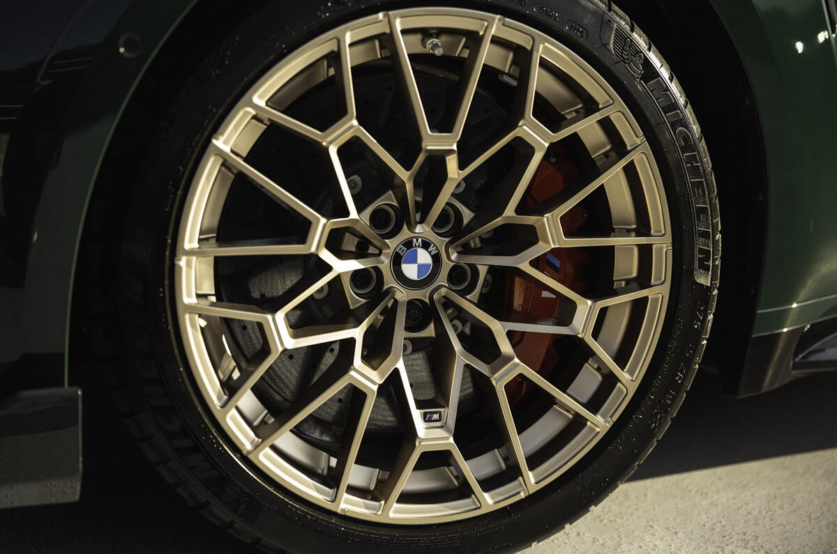 05 BMW M3 CS Touring 2025 Autocar review wheel 05 BMW M3 CS Touring 2025 Autocar review wheel