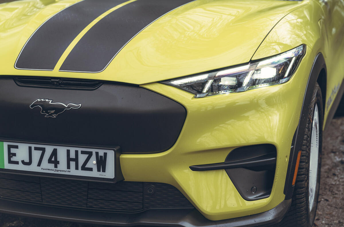 05 Ford Mustang Mach E Rally 2025 review headlight grille