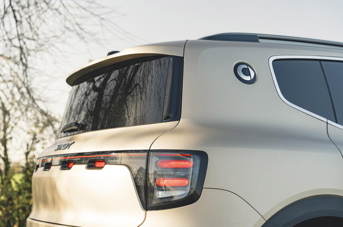 05 Smart #5 Premium 2026 Autocar road test review Megane rear