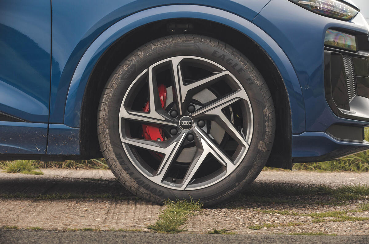 05a Audi Q6 E Tron 2024 review wheel