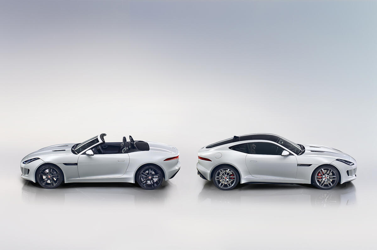 Jaguar F-type coupe revealed