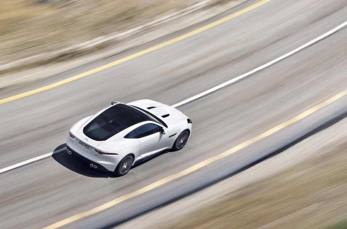 Jaguar F-type coupe revealed