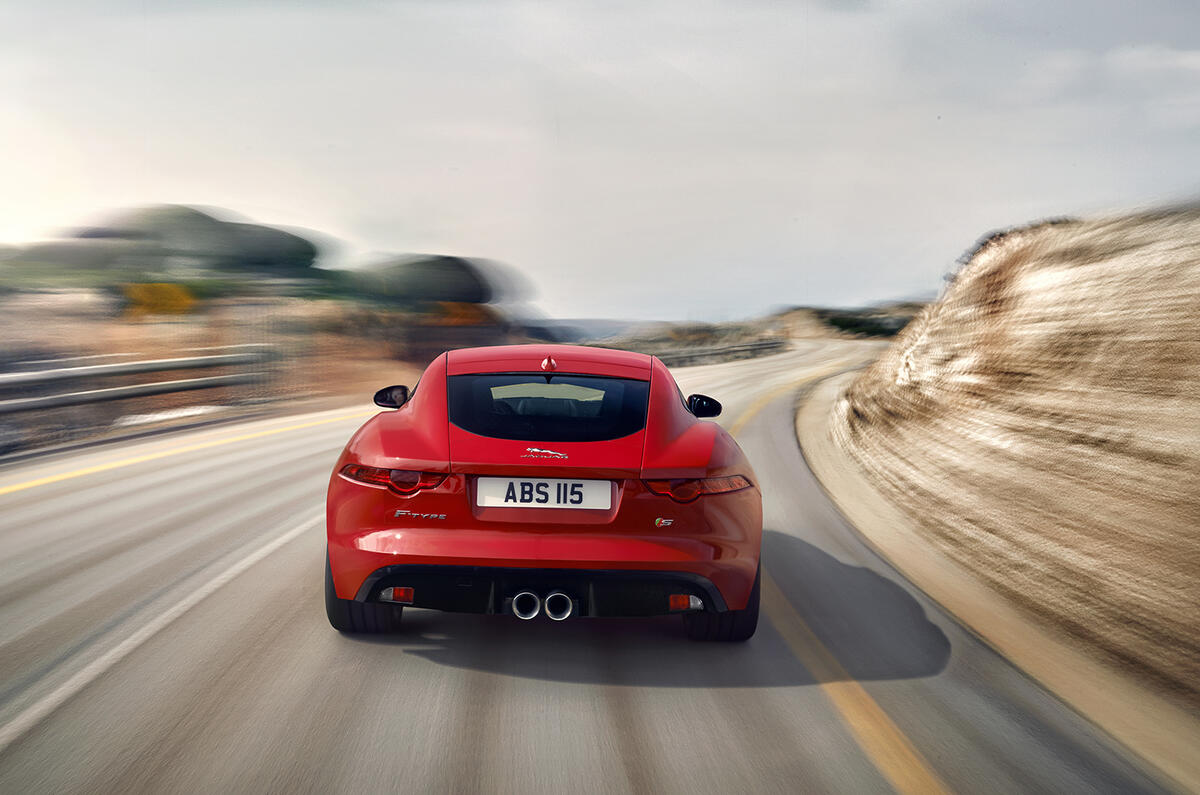 Jaguar F-type coupe revealed
