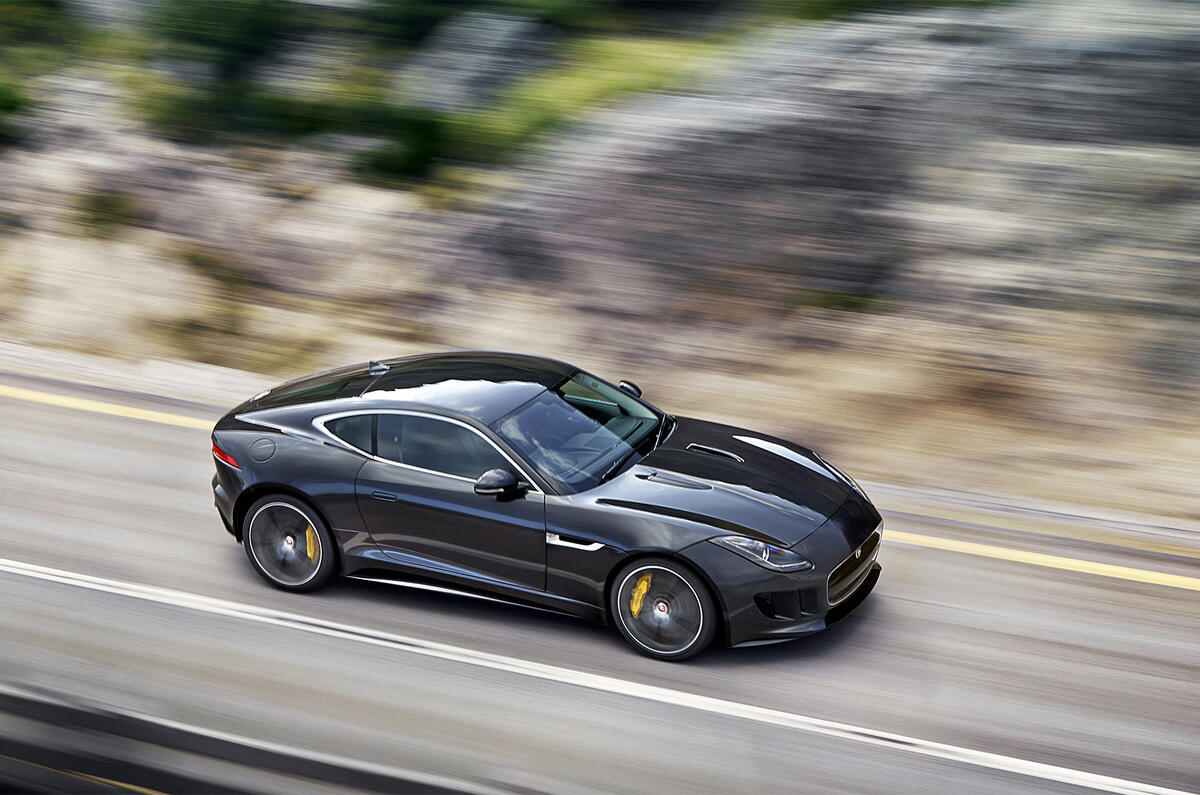Jaguar F-type coupe revealed