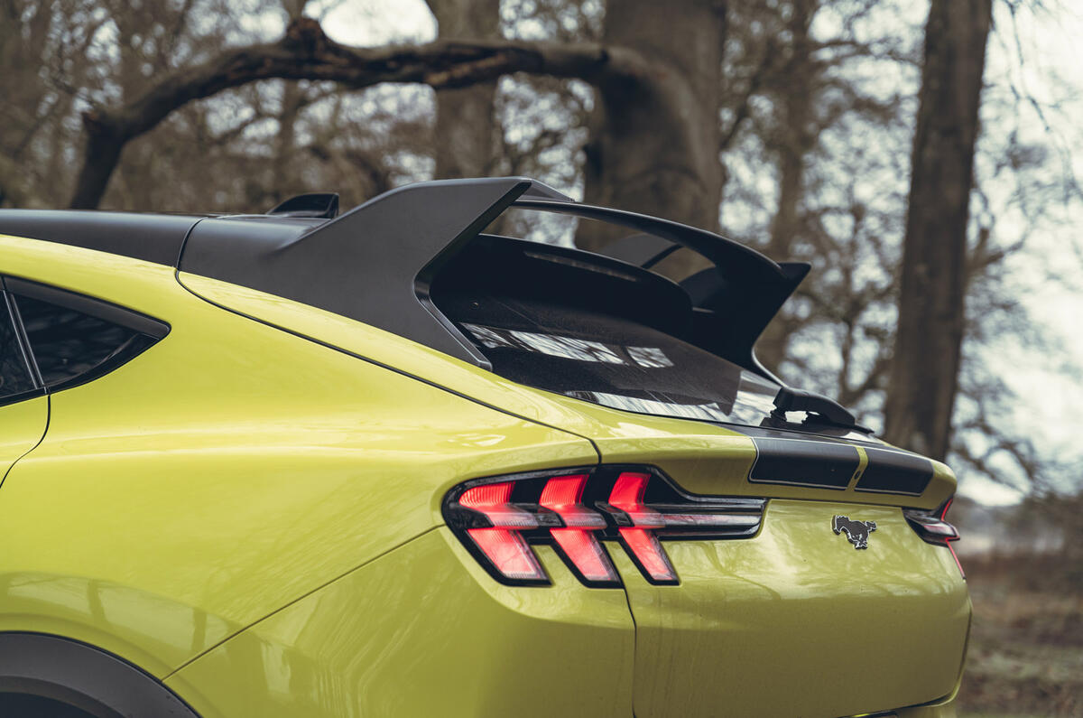 06 Ford Mustang Mach E Rally 2025 review wing