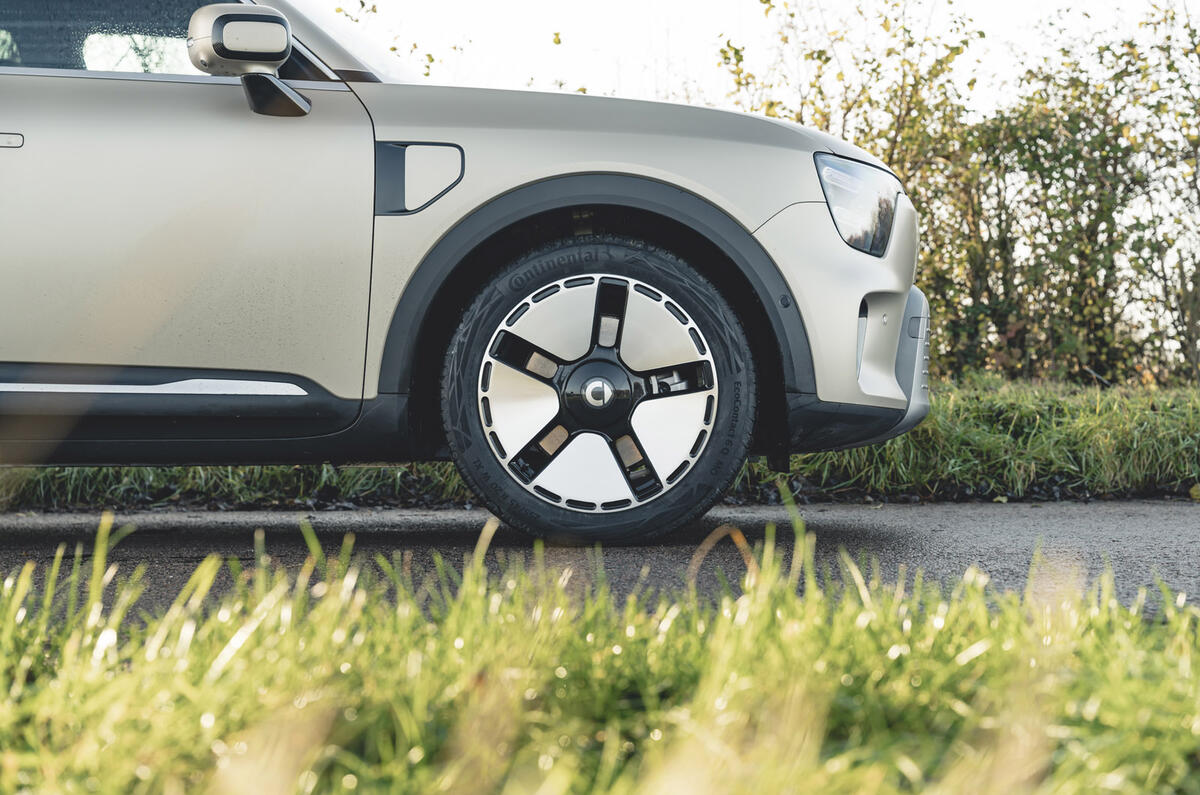 06 Smart #5 Premium 2026 Autocar road test review front wheel