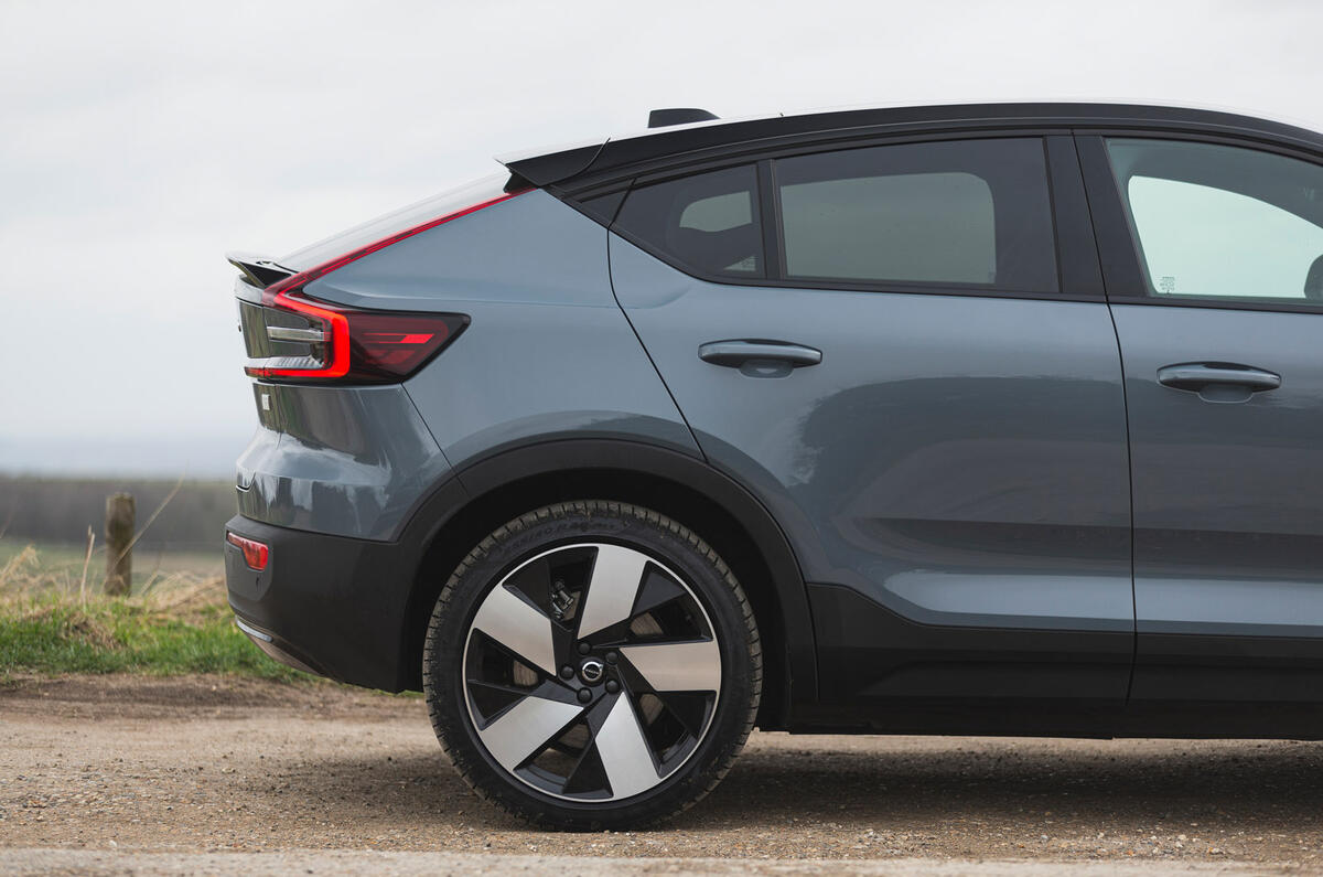 06 Volvo C40 Recharge RoadTest 2022 Wheel