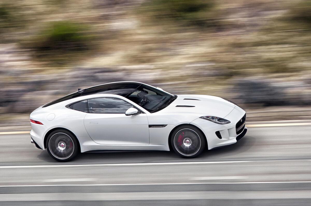 Jaguar F-type coupe revealed