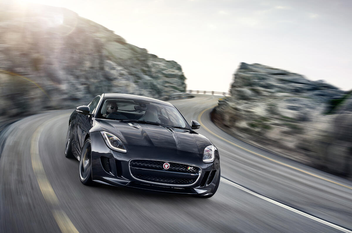 Jaguar F-type coupe revealed