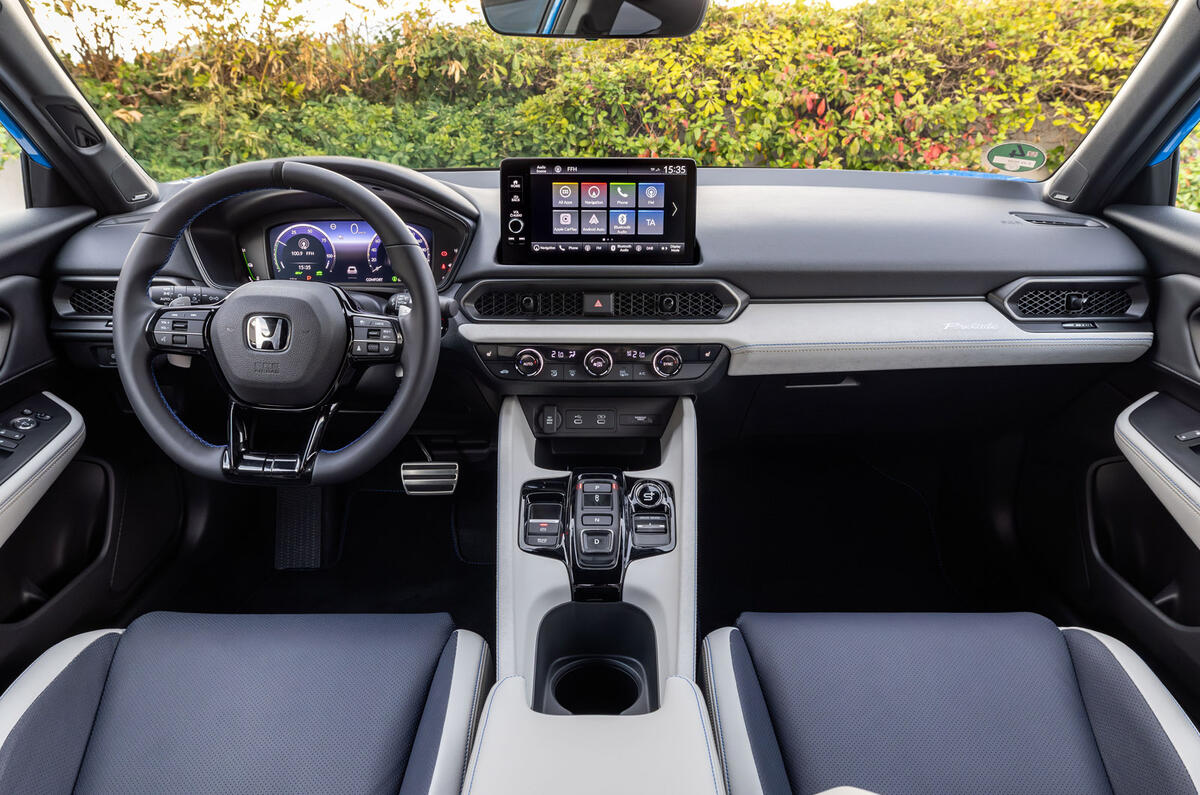 07 Honda Prelude 2025 Autocar review dashboard