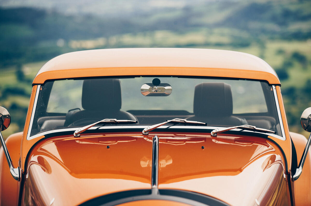 07 Morgan Supersport 2025 Autocar road test review wipers