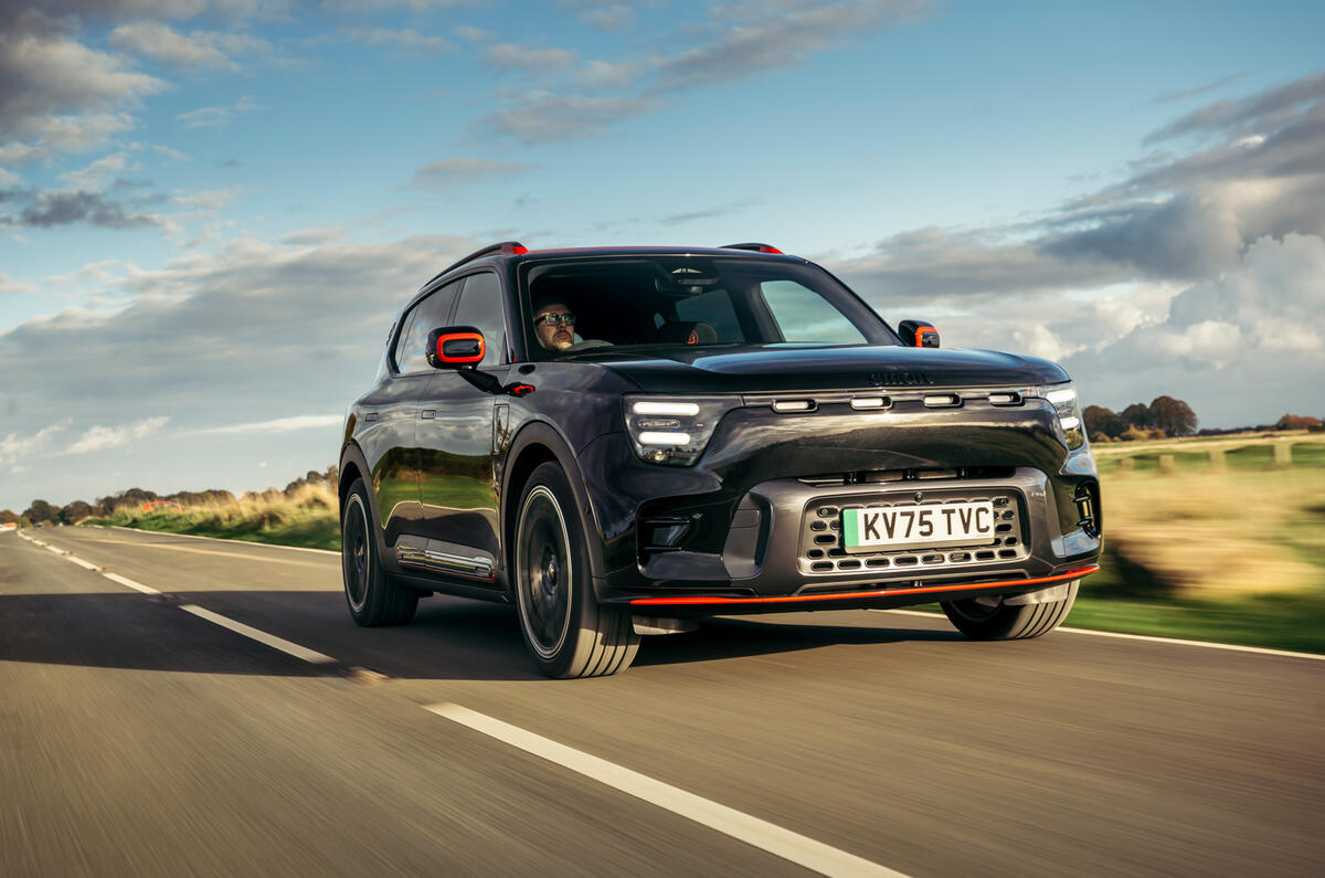 07 Smart #5 Brabus 2026 Autocar road test review front driving