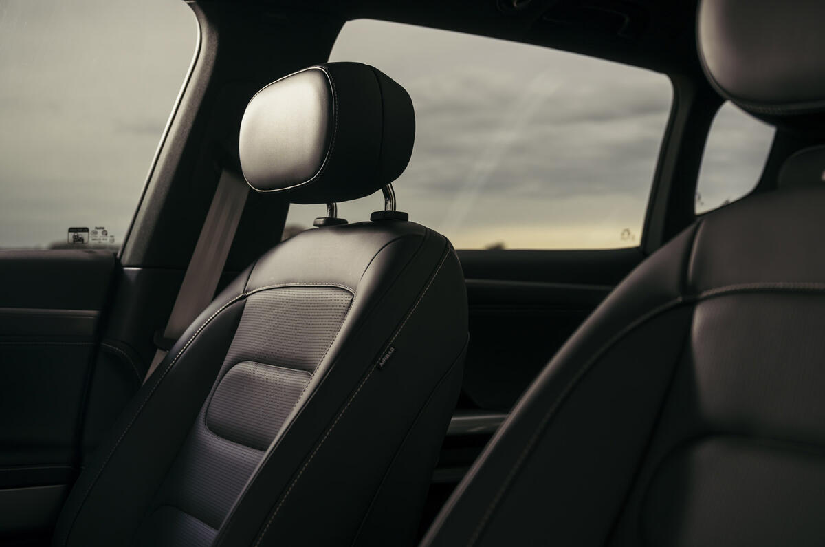 07 Smart hashtag 5 2025 Autocar review front seats