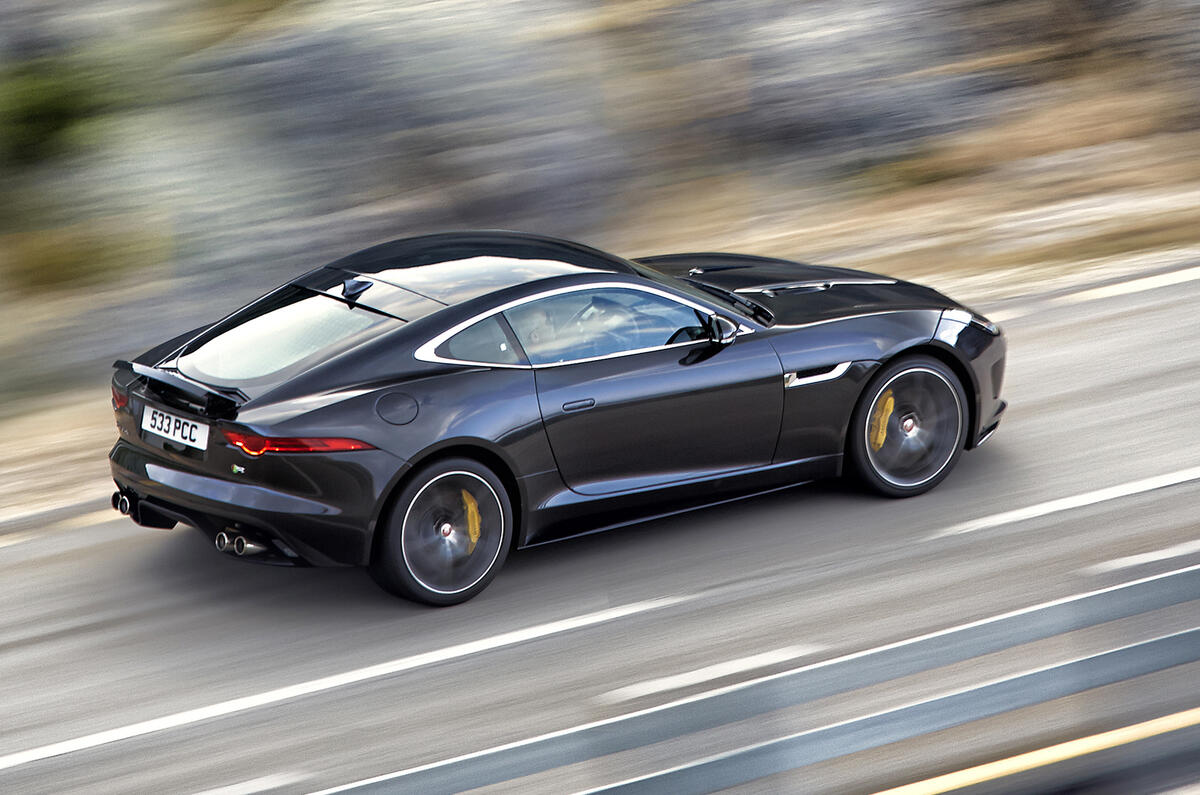 Jaguar F-type coupe revealed