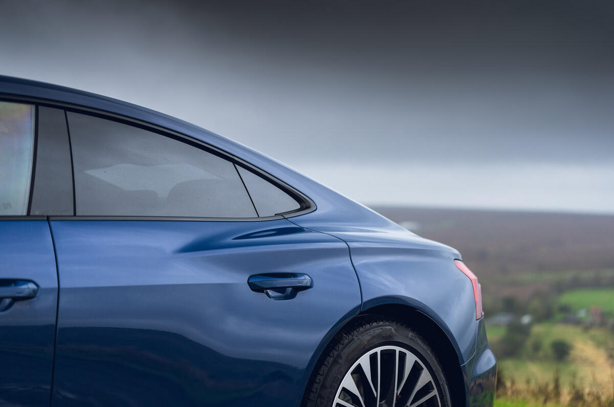 08 Audi S E Tron GT 2024 review rear haunch