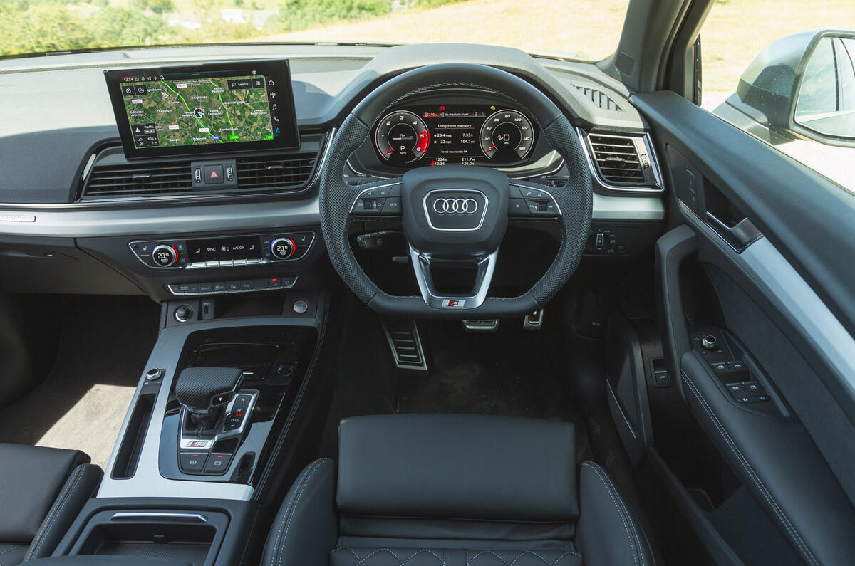 08 Audi SQ5 Sportback RT 2022 dashboard