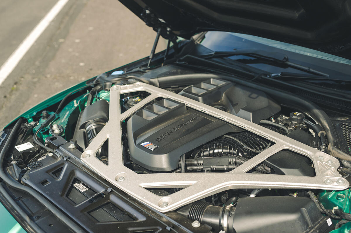 08 BMW M4 CS 2025 review engine bay 08 BMW M4 CS 2025 review engine bay
