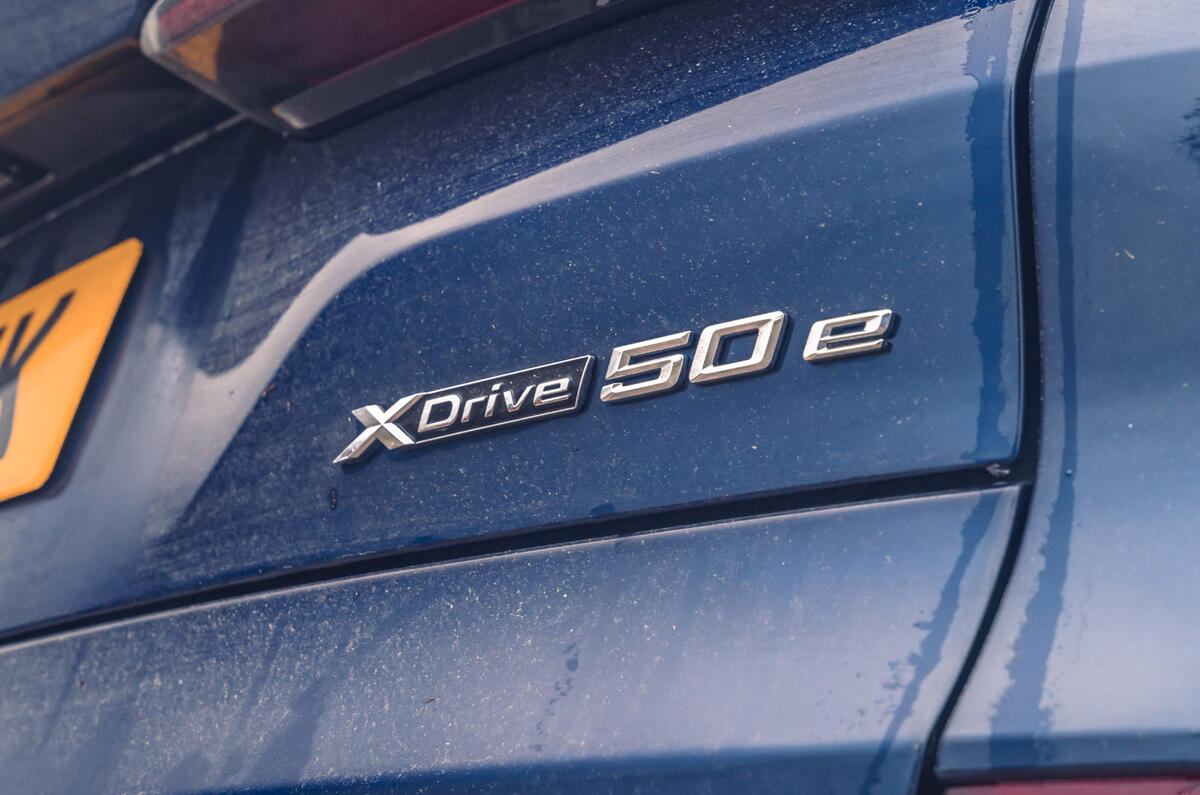 08 BMW X5 xDrive50e review 2024 50e badge