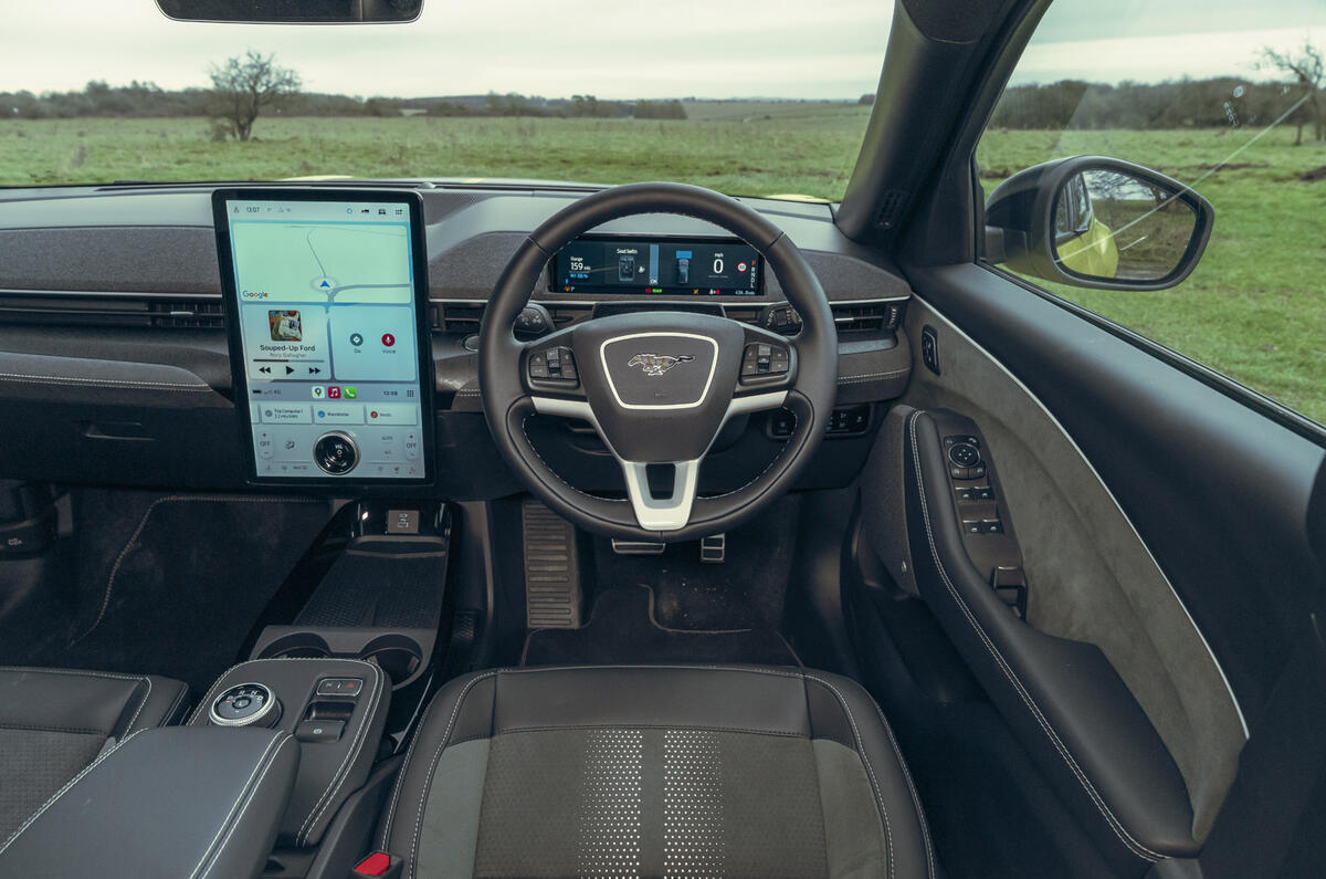 08 Ford Mustang Mach E Rally 2025 review interior